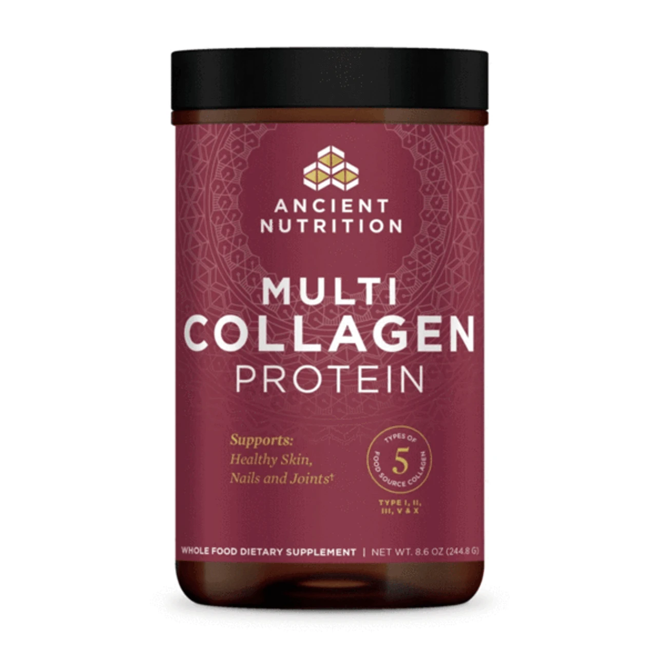 Ancient Nutrition Dr. Axe Multi Collagen Protein 24 Servings Unflavored