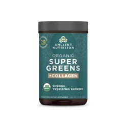 Ancient Nutrition Organic Super Greens + Collagen 25 Servings
