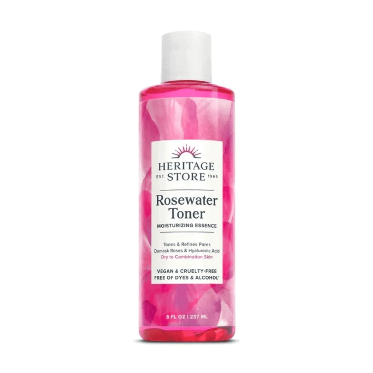 Heritage Store Rosewater Toner 8fl Oz