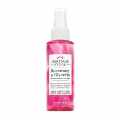 Heritage Store Rosewater And Glycerin 4fl Oz