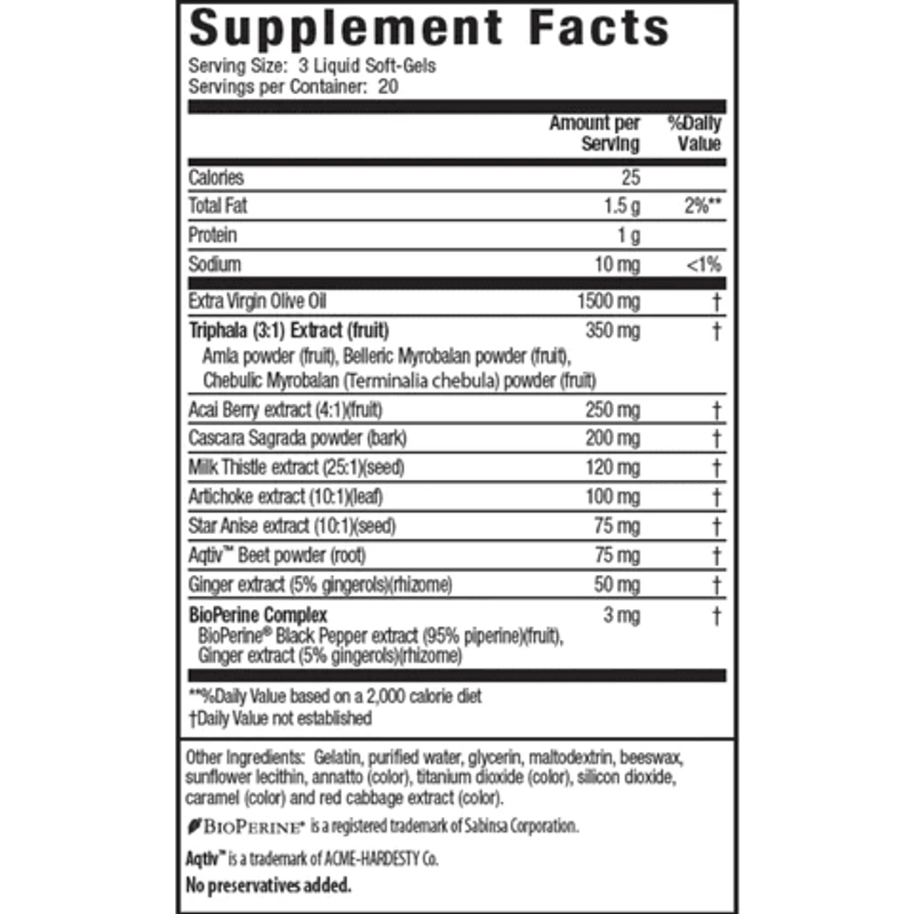 Irwin 10-Day Acai Berry Super-Cleanse 60 Soft Gels - Image 2