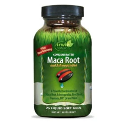Irwin Naturals Maca Root & Ashwagandha 75 Soft-Gels