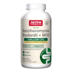 Jarrow Saccharomyces Boulardii + MOS 90 Capsules