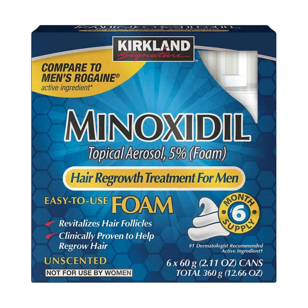 Kirkland Minoxidil 6 Month Supply