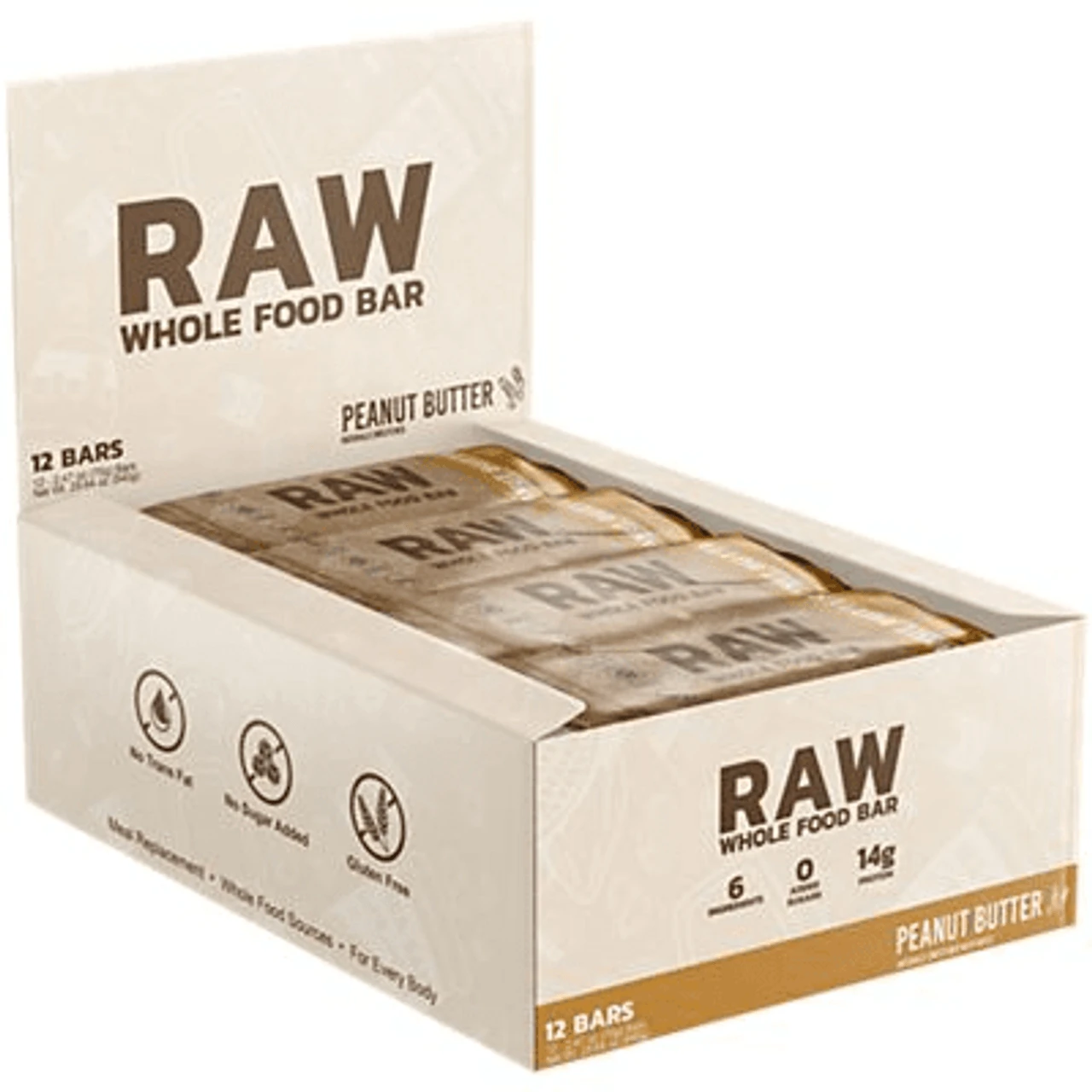 RAW Nutrition Whole Food Bar 12 Box - Image 2