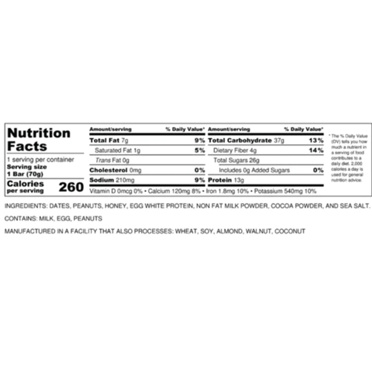 RAW Nutrition Whole Food Bar 12 Box - Image 3