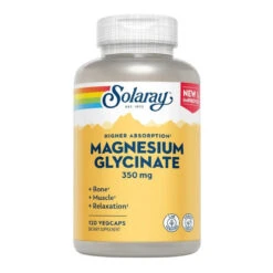 Solaray Magnesium Glycinate 350mg 120 VegCaps
