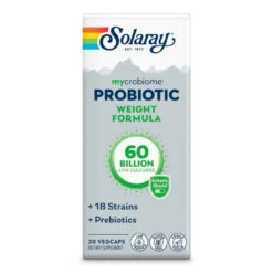 Solaray Mycrobiome Probiotic 30 Veg Caps Weight Formula
