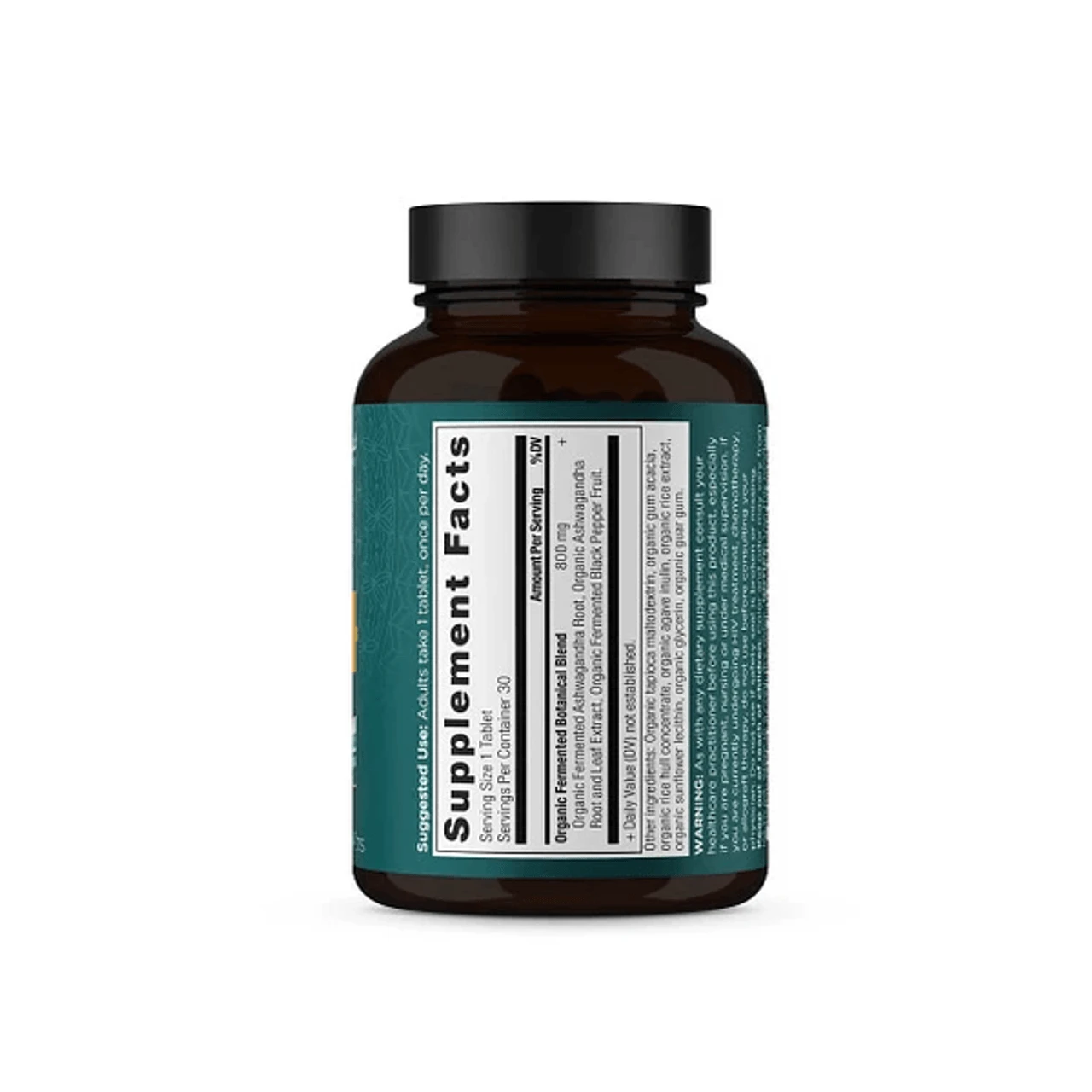 Ancient Nutrition Organic Ashwagandha 30 Tablets - Image 3