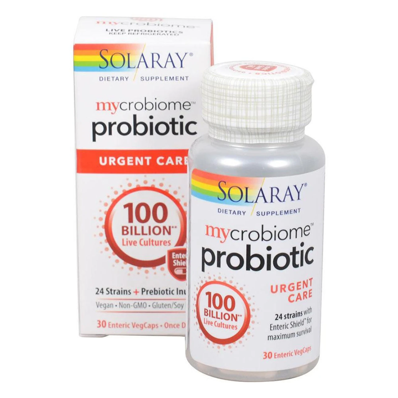 Solaray Mycrobiome Probiotic 30 Veg Caps Urgent Care