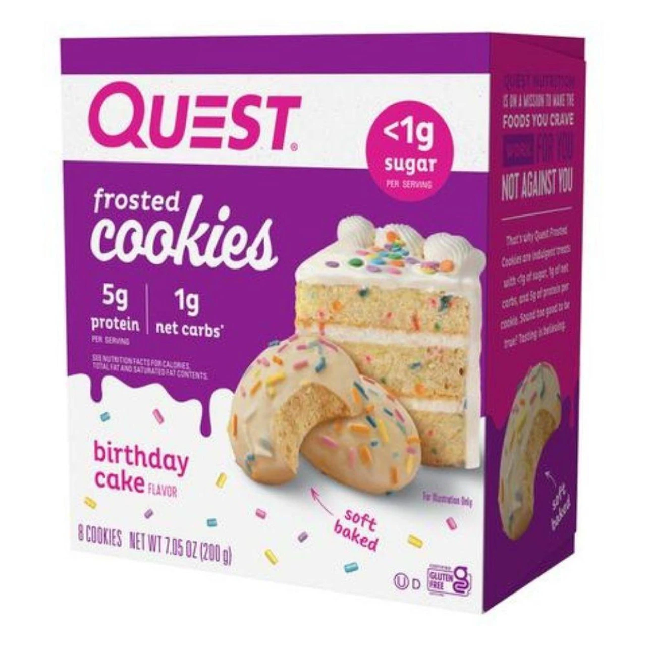 Quest Nutrition Frosted Cookies 8/box - Image 2