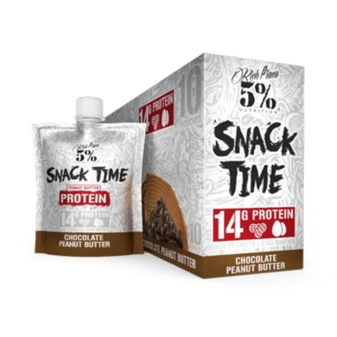 5% Nutrition Snack Time Protein Peanut Butter 10/Pack