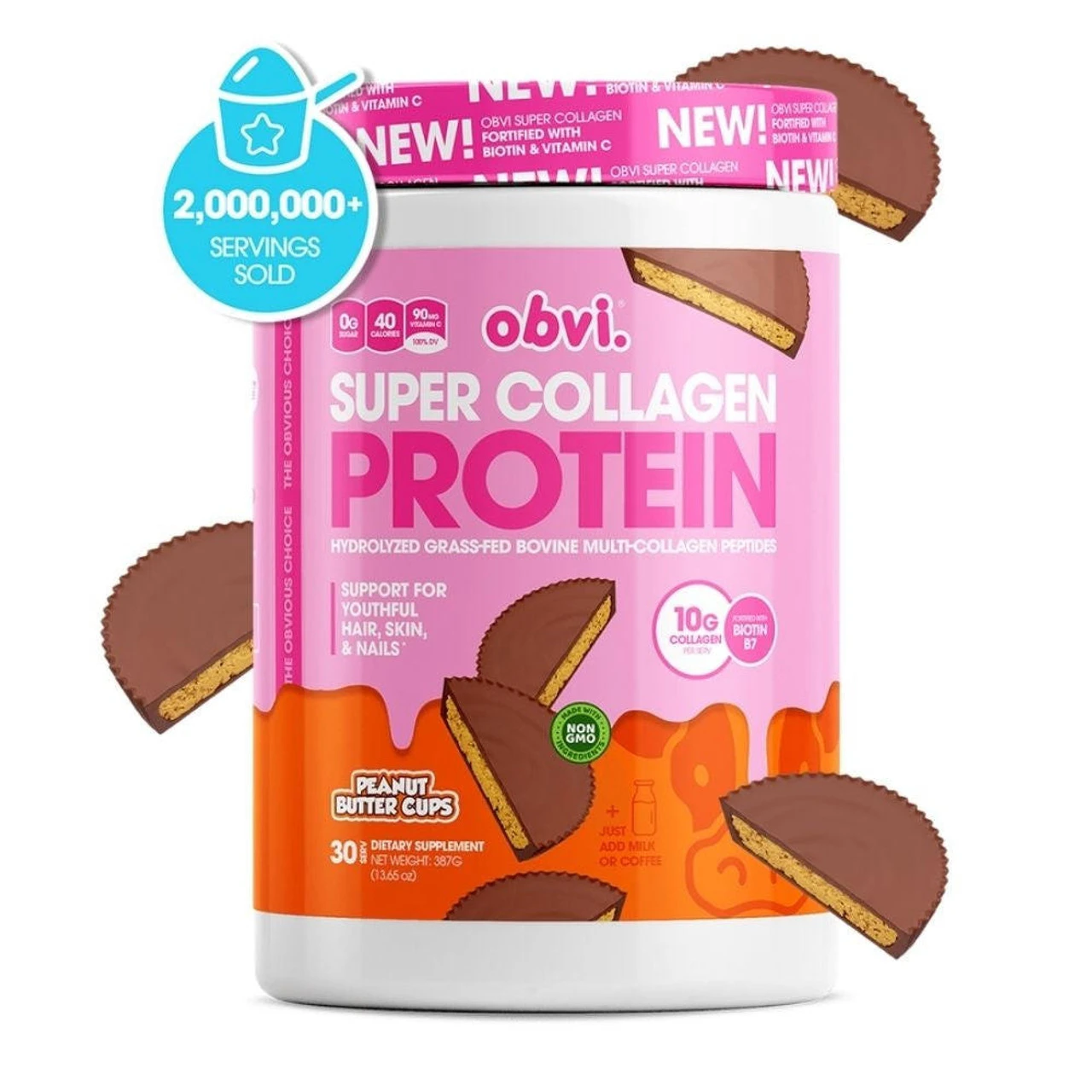 Obvi Super Collagen Protein 30 Servings