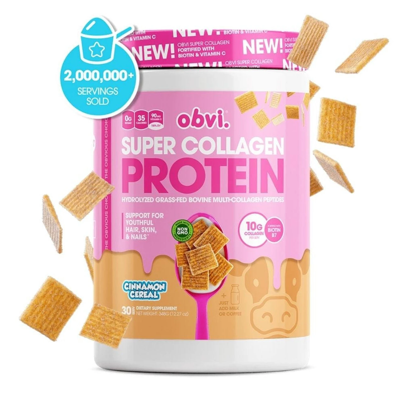 Obvi Super Collagen Protein 30 Servings - Image 12