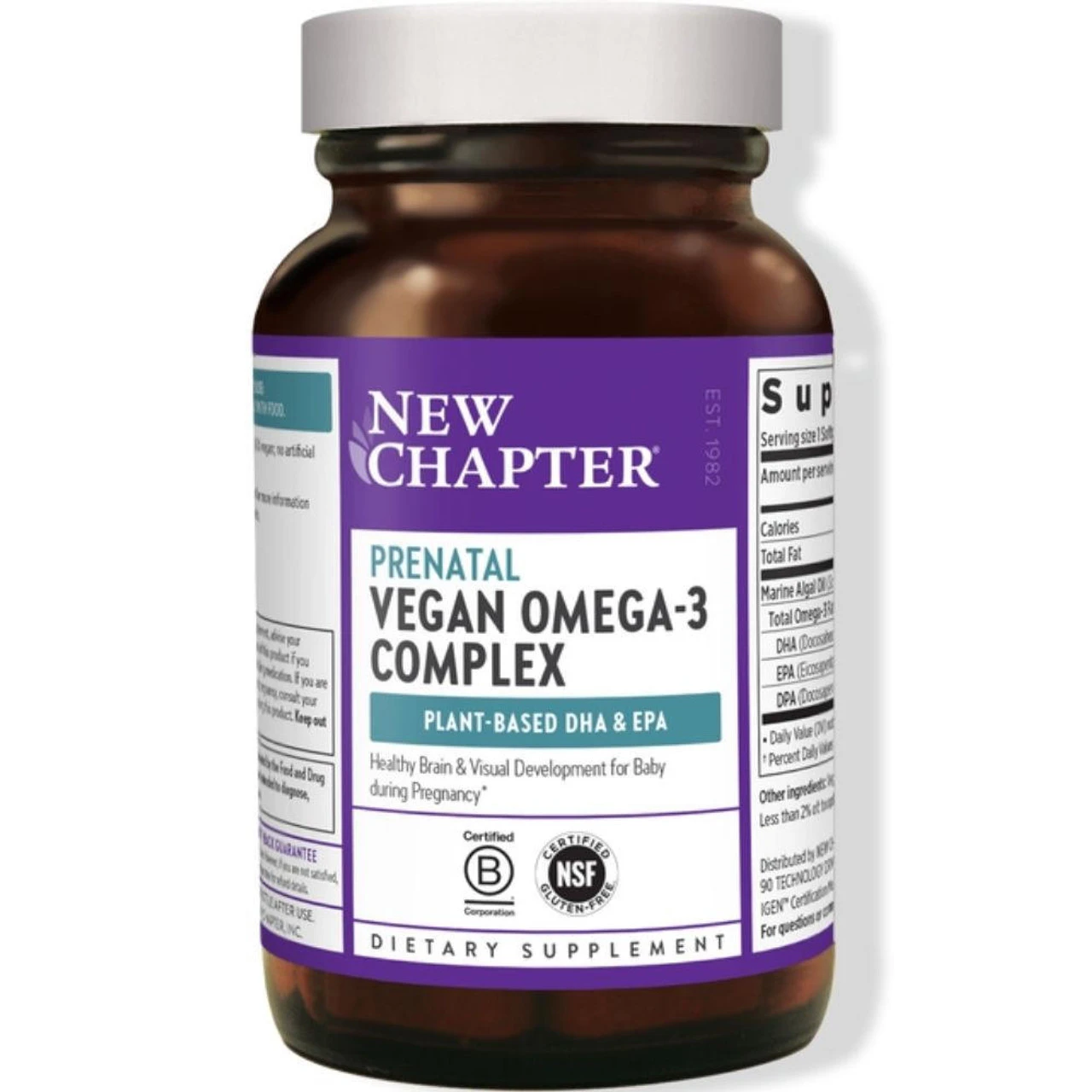 New Chapter Vegan Prenatal Omega 3 Complex 30 Softgels