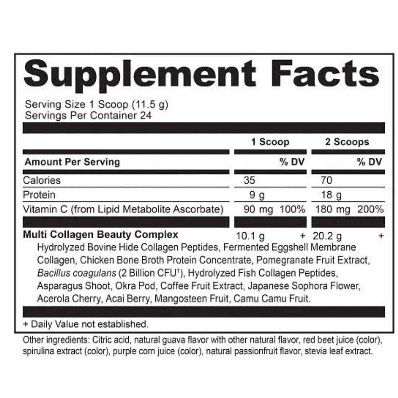 Ancient Nutrition Dr. Axe Multi Collagen Protein Beauty Within 24 Servings - Image 2