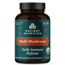 Ancient Nutrition Ancient Mushrooms Organic Immune 30 Tablets