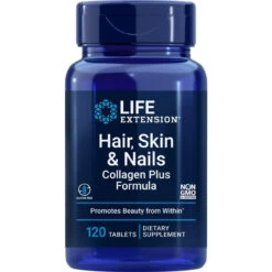 Life Extension Hair, Skin & Nails Collagen Plus Formula 120 Tablets