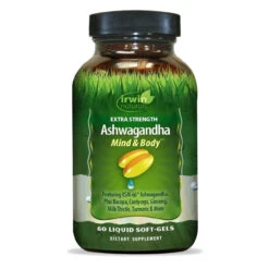 Irwin Naturals Extra Strength Ashwagandha 60 Liquid Softgels