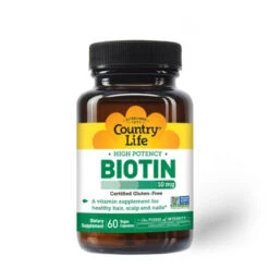 Country Life Biotin 10mg 60 Capsules