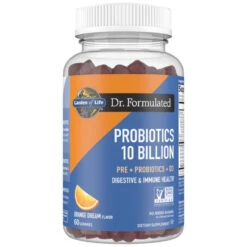 Garden Of Life Dr. Formulated Probiotic 10 Billion CFU Orange Dream 60 Gummies