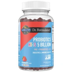 Garden Of Life Dr. Formulated Probiotic 5 Billion CFU Kids Strawberry 60 Gummies