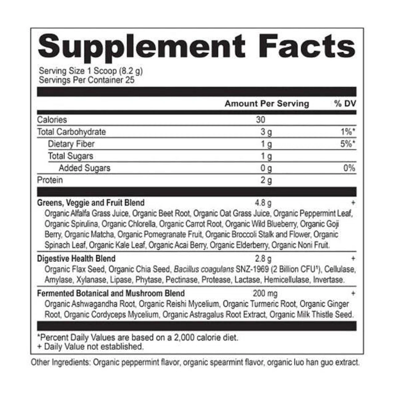 Ancient Organic Super Greens 25 Servings - Image 4