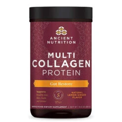Ancient Nutrition Dr. Axe Multi Collagen Protein 24 Servings Gut Restore