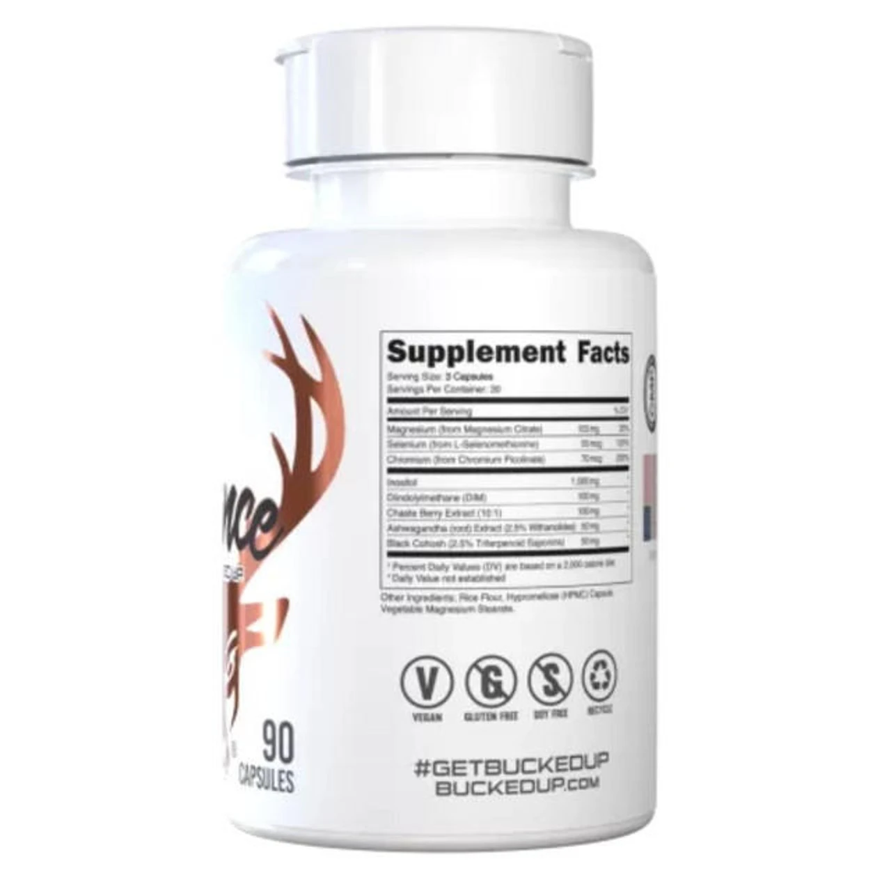 Bucked Up Babe Balance 90 Capsules - Image 4