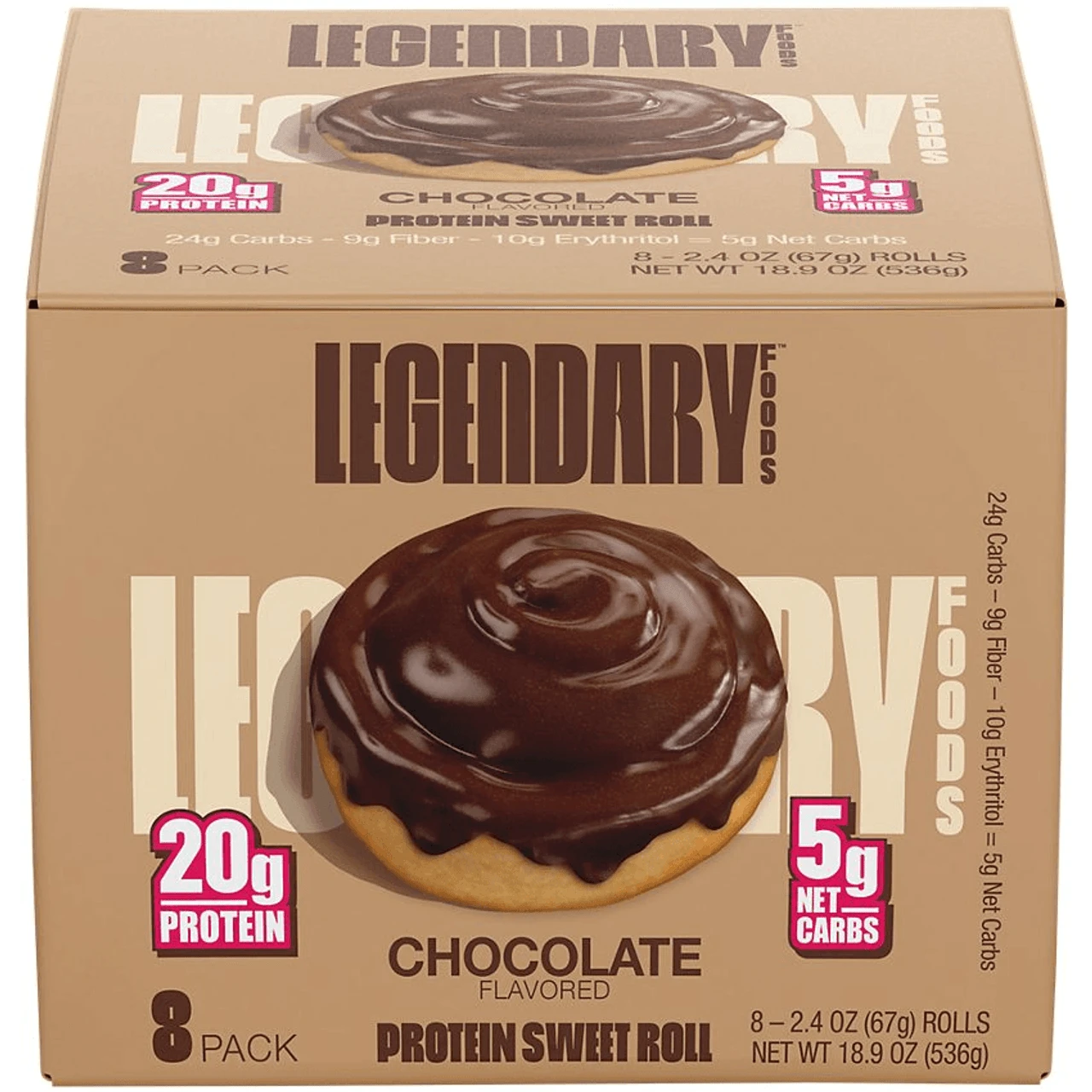 Legendary Foods Protein Sweet Roll 8 Box - Image 2