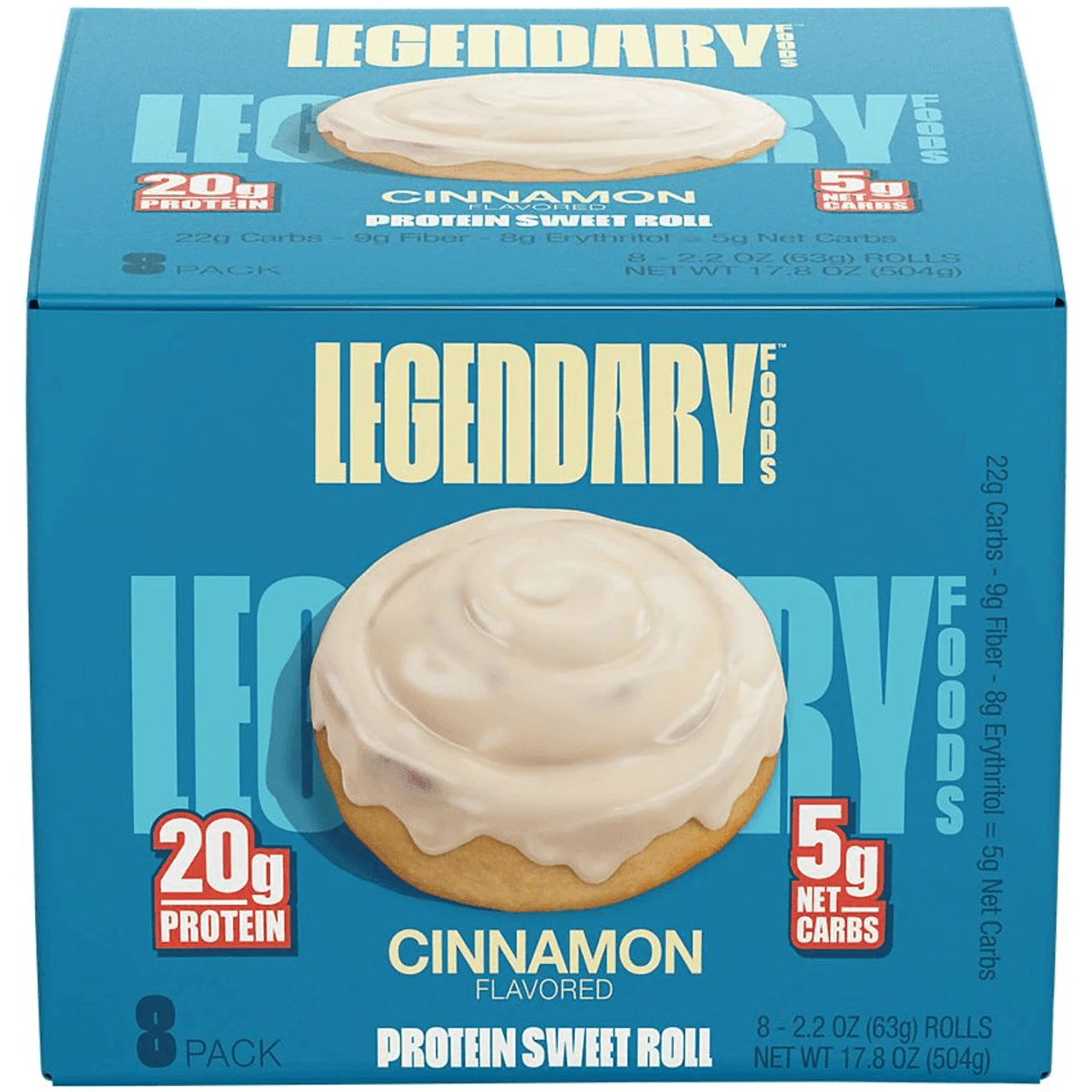 Legendary Foods Protein Sweet Roll 8 Box - Image 3